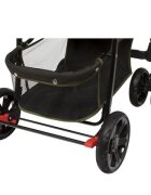 Lionelo Carucior sport Emma Plus Cu tavita 2 Suporturi pentru pahar Geanta accesorii Standard de siguranta EN1888-1 Forest Green