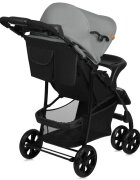 Lionelo Carucior sport Emma Plus Cu tavita 2 Suporturi pentru pahar Geanta accesorii Standard de siguranta EN1888-1 gri