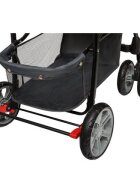 Lionelo Carucior sport Emma Plus Cu tavita 2 Suporturi pentru pahar Geanta accesorii Standard de siguranta EN1888-1 Pink Scandi
