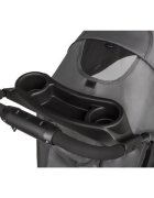 Lionelo Carucior sport Emma Plus Cu tavita 2 Suporturi pentru pahar Geanta accesorii Standard de siguranta EN1888-1 Pink Scandi