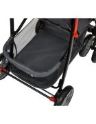 Lionelo Carucior sport Emma Plus Cu tavita 2 Suporturi pentru pahar Geanta accesorii Standard de siguranta EN1888-1 Pink Scandi