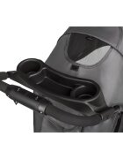 Lionelo Carucior sport Emma Plus Cu tavita 2 Suporturi pentru pahar Geanta accesorii Standard de siguranta EN1888-1 Stone