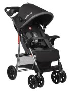 Lionelo Carucior sport Emma Plus Cu tavita 2 Suporturi pentru pahar Geanta accesorii Standard de siguranta EN1888-1 Stone