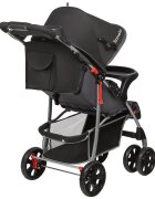 Lionelo Carucior sport Emma Plus Cu tavita 2 Suporturi pentru pahar Geanta accesorii Standard de siguranta EN1888-1 Stone
