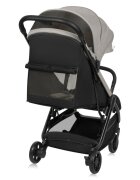 Lionelo Carucior sport Julie Air Bej greutate redusa 7.5 kg sustine 22 kg 6 luni+ capotina impermeabila protectie SPF 50+ include suport sticla pliere compacta conform cu EN1888-1 si EN1888-2