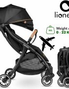 Lionelo Carucior sport Julie One 0-22 kg pliere compacta pentru avion negruauriu