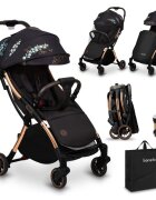 Lionelo Carucior sport Julie One Editie limitata Golden Moments 0-22 kg pliere compacta pentru avion