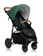 Lionelo Carucior sport Natt de la nastere cu accesorii si capotina XXL reglabila 0-22 kg verde