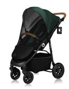 Lionelo Carucior sport Natt de la nastere cu accesorii si capotina XXL reglabila 0-22 kg verde