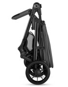 Lionelo Carucior sport pentru copii Emerald gri pliere cu o mana copertina XXL UPF 50+ spatar reglabil suspensie completa roti EVA 6-48 luni greutate admisa 22 kg