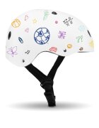 Lionelo Casca pentru copii reglabila 50-56 cm Alb