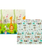 Lionelo Covoras educativ Robby 200 x 180 cm Multicolor