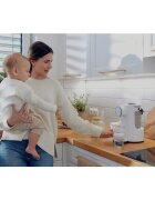 Lionelo Espressor pentru lapte praf Baby Presto cu afisaj digital LED alb