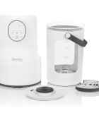Lionelo Espressor pentru lapte praf Baby Presto cu afisaj digital LED alb