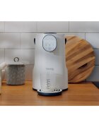 Lionelo Espressor pentru lapte praf Baby Presto cu afisaj digital LED alb