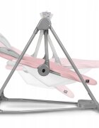 Lionelo Fotoliu balansoar Otto Cozy cu melodii 57x55 cm Roz