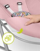 Lionelo Fotoliu balansoar Otto Cozy cu melodii 57x55 cm Roz