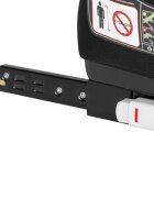 Lionelo Inaltator auto Luuk Fix instalare cu sistem Isofix negru i-Size