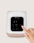 Lionelo Incalzitor biberoane ThermUp 3.0 Alb 6 in 1 incalzire decongelare sterilizare mentinerea temperaturii 400 W 35-100C panou de comanda tactil fara BPA oprire automata placa de incalzire din teflon