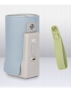 Lionelo Incalzitor biberoane ThermUp Go Plus portabil cu incarcare USB albastru deschis