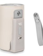 Lionelo Incalzitor biberoane ThermUp Go Plus portabil cu incarcare USB bej