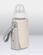 Lionelo Incalzitor biberoane ThermUp Go Plus portabil cu incarcare USB bej