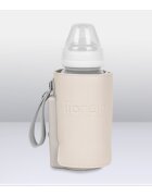 Lionelo Incalzitor biberoane ThermUp Go Plus portabil cu incarcare USB bej