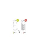 Lionelo Incalzitor portabil pentru biberoane ThermUp Go temperatura constanta pana la 24 h Maro