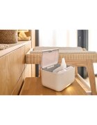 Lionelo Incalzitor servetele umede Babybliss Cu 3 setari de temperatura Loc suficient pentru un intreg pachet de servetele umede Panou de control