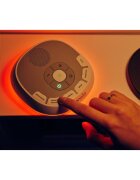 Lionelo Lampa de veghe BabyNap 2 in 1 Wireless cu sunete si melodii de leagan alb