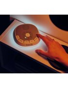 Lionelo Lampa de veghe BabyNap 2 in 1 Wireless cu sunete si melodii de leagan alb