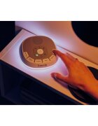 Lionelo Lampa de veghe BabyNap 2 in 1 Wireless cu sunete si melodii de leagan alb