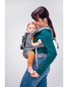 Lionelo Marsupiu ergonomic Margareet Air 3 pozitii de purtare 4 luni+ pana la 20 kg material respirabil 3D Air Mesh catarama dubla de siguranta Bej