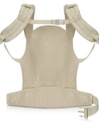 Lionelo Marsupiu ergonomic Margareet Air 3 pozitii de purtare 4 luni+ pana la 20 kg material respirabil 3D Air Mesh catarama dubla de siguranta Bej
