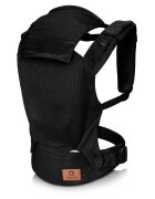 Lionelo Marsupiu ergonomic Margareet Air 3 pozitii de purtare 4 luni+ pana la 20 kg material respirabil 3D Air Mesh catarama dubla de siguranta Negru