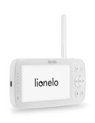 Lionelo Monitor video pentru bebelusi Babyline 8.4 Alb ecran tactil 5 inch camera Full HD 1080 WiFi Dual-Band vedere nocturna IR detectare plans miscare sunet comunicare bidirectionala 8 cantece de leagan