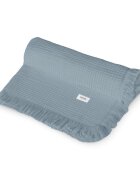 Lionelo Muselina din bumbac Albastru lavabila la masina de spalat 70x100 cm