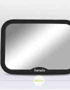 Lionelo Oglinda auto retrovizoare Sett 25x18 cm rotire 360 grade Black Carbon