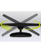Lionelo Oglinda auto retrovizoare Sett 25x18 cm rotire 360 grade Black Carbon