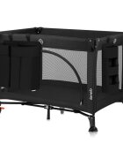 Lionelo Organizator multifunctional Sidepocket L Negru 3 parti independente cu multiple buzunare universal 58x11x58 cm