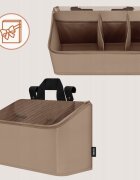 Lionelo Organizator multifunctional Sidepocket M Bej 3 compartimente universal 43x15x23 cm
