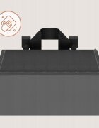 Lionelo Organizator multifunctional Sidepocket M Gri 3 compartimente universal 43x15x23 cm