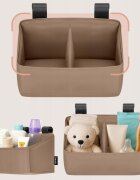Lionelo Organizator multifunctional Sidepocket S Bej 2 compartimente universal 26x12x15 cm