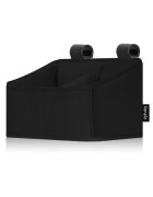Lionelo Organizator multifunctional Sidepocket S Negru 2 compartimente universal 26x12x15 cm