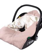 Lionelo Paturica de infasat pentru scoica auto si carucior 90x90 cm bej
