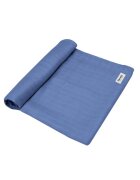 Lionelo Paturica multifunctionala de infasat din bambus 120x120 cm albastru