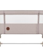 Lionelo Patut co-sleeper 3 in 1 Aurora cu leganare si setare unghiulara bej saltea geanta transport reglabil in 5 pozitii pe inaltime greutate suportata 9 kg 85x60x66 cm