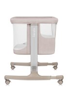 Lionelo Patut co-sleeper 3 in 1 Aurora cu leganare si setare unghiulara bej saltea geanta transport reglabil in 5 pozitii pe inaltime greutate suportata 9 kg 85x60x66 cm