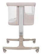 Lionelo Patut co-sleeper 3 in 1 Aurora cu leganare si setare unghiulara bej saltea geanta transport reglabil in 5 pozitii pe inaltime greutate suportata 9 kg 85x60x66 cm