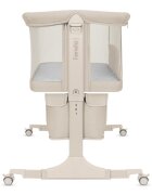 Lionelo Patut co-sleeper Jodie bej multifunctional reglabil in 6 pozitii pe inaltime functie de leganare si plasa de tantari 84x48x70-80 cm